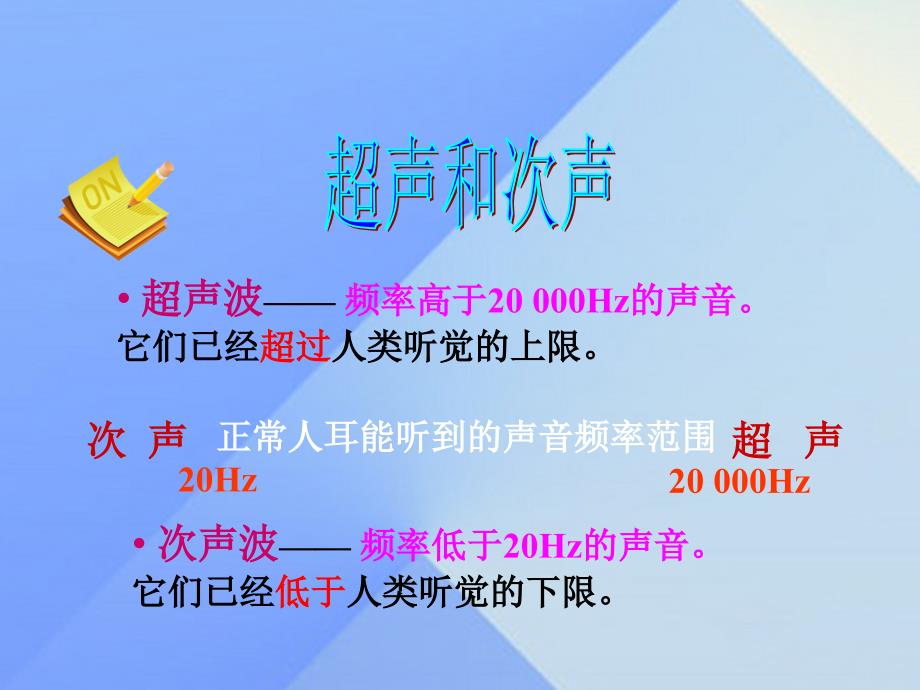 2018八年级物理全册 第3章 声的世界 第3节 超声与次声课件 （新版）沪科版_第2页