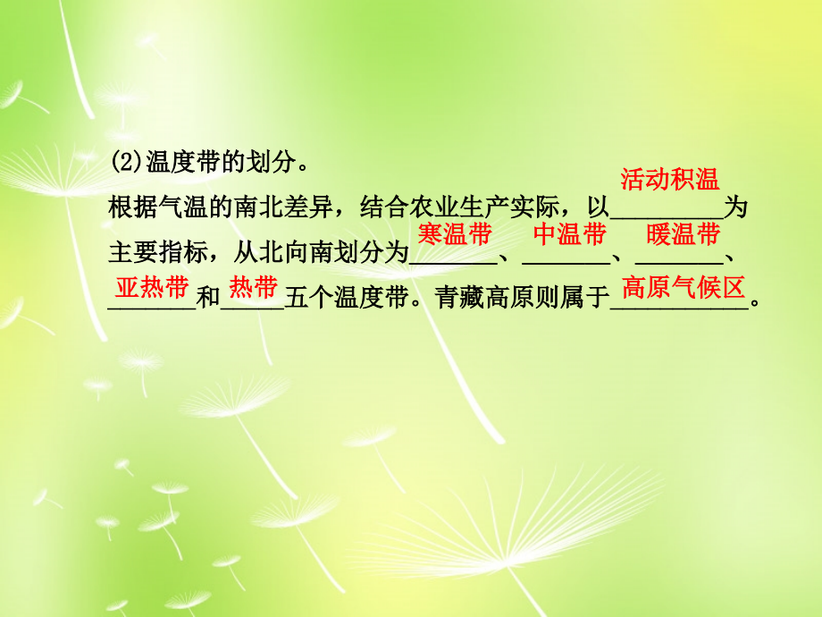 山东省邹平县实验中学八年级地理下册 第二讲 中国的气候课件 湘教版_第3页