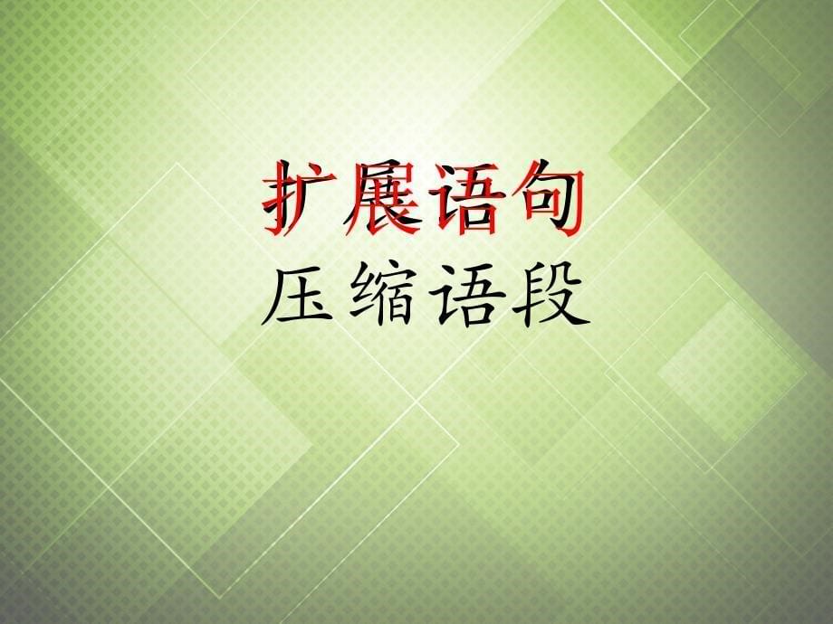 浙江省嘉兴市第三中学高考语文 语句的扩展复习课件_第5页