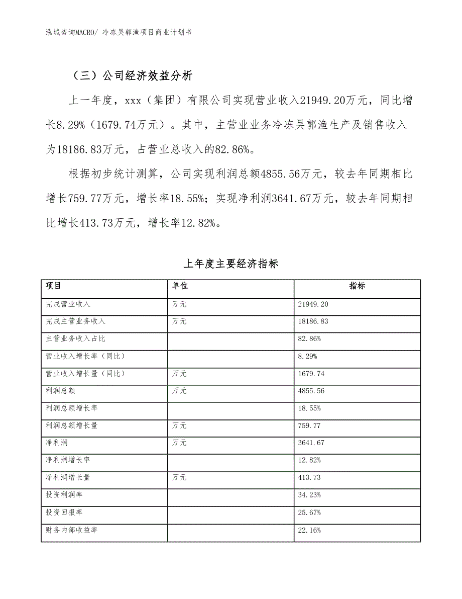 （创业）冷冻吴郭渔项目商业计划书_第4页