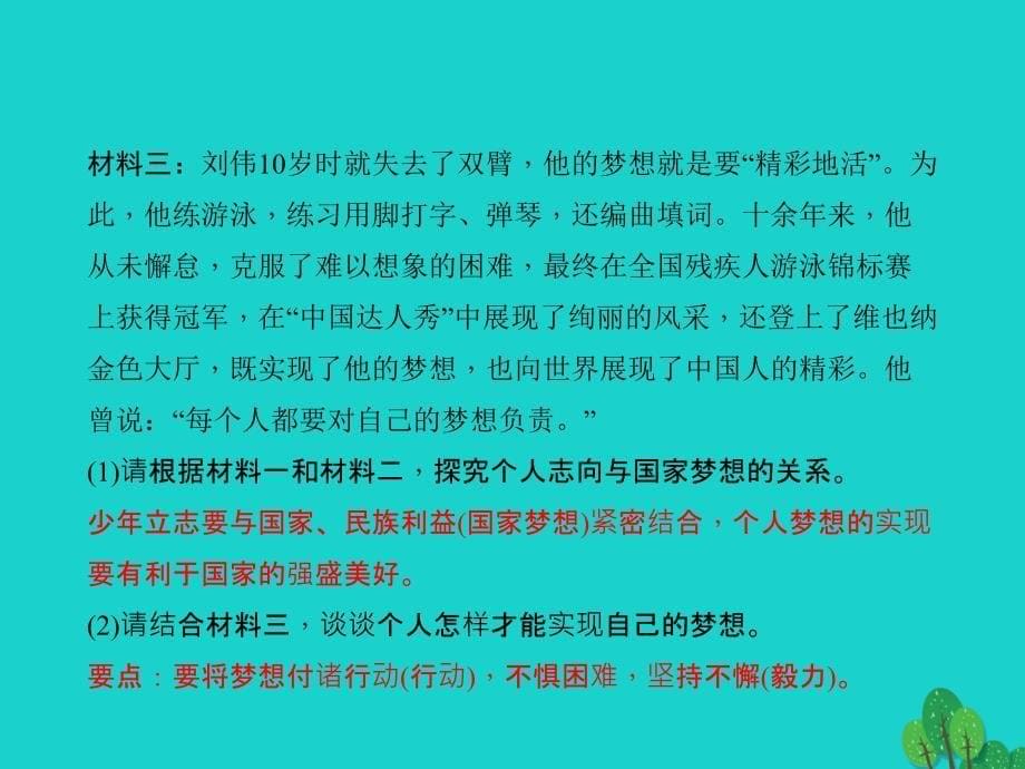 2018年秋九年级语文上册 第三单元 口语交际-综合性学习《青春随想》课件 新人教版_第5页