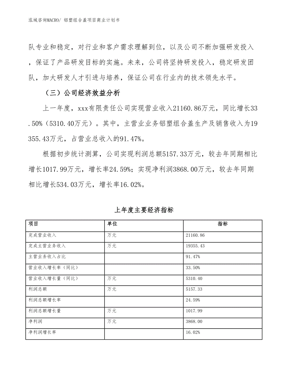 （融资）铝塑组合盖项目商业计划书_第3页