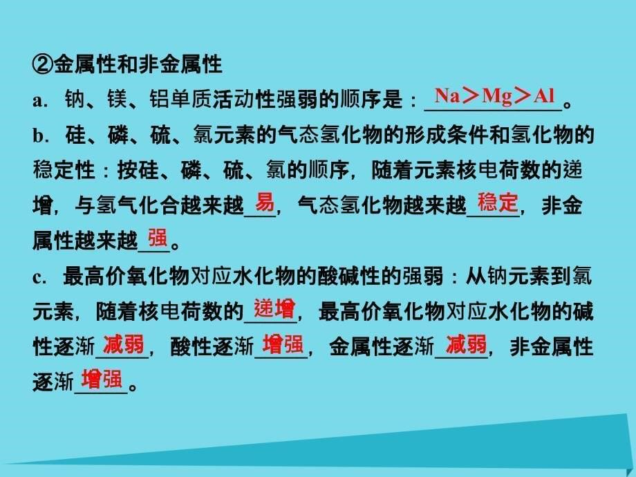 浙江省2018版高考化学总复习 专题5 微观结构与物质的多样性 第2单元 元素周期律和元素周期表课件（选考部分，b版）新人教版_第5页