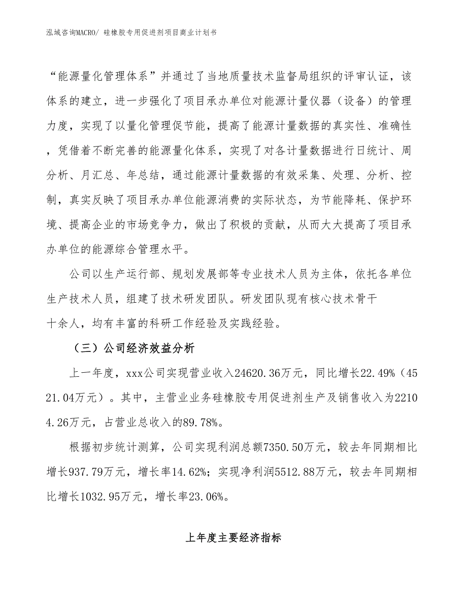 （项目说明）硅橡胶专用促进剂项目商业计划书_第4页