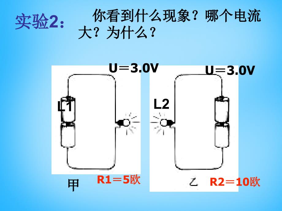 河南省开封县西姜寨乡第一初级中学九年级物理全册 第十七章 第1节 电流与电压和电阻的关系课件3 新人教版_第2页