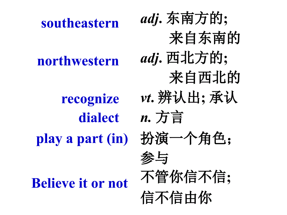 陕西省石泉县江南高级中学高中英语必修一unit2 using-language课件_第3页