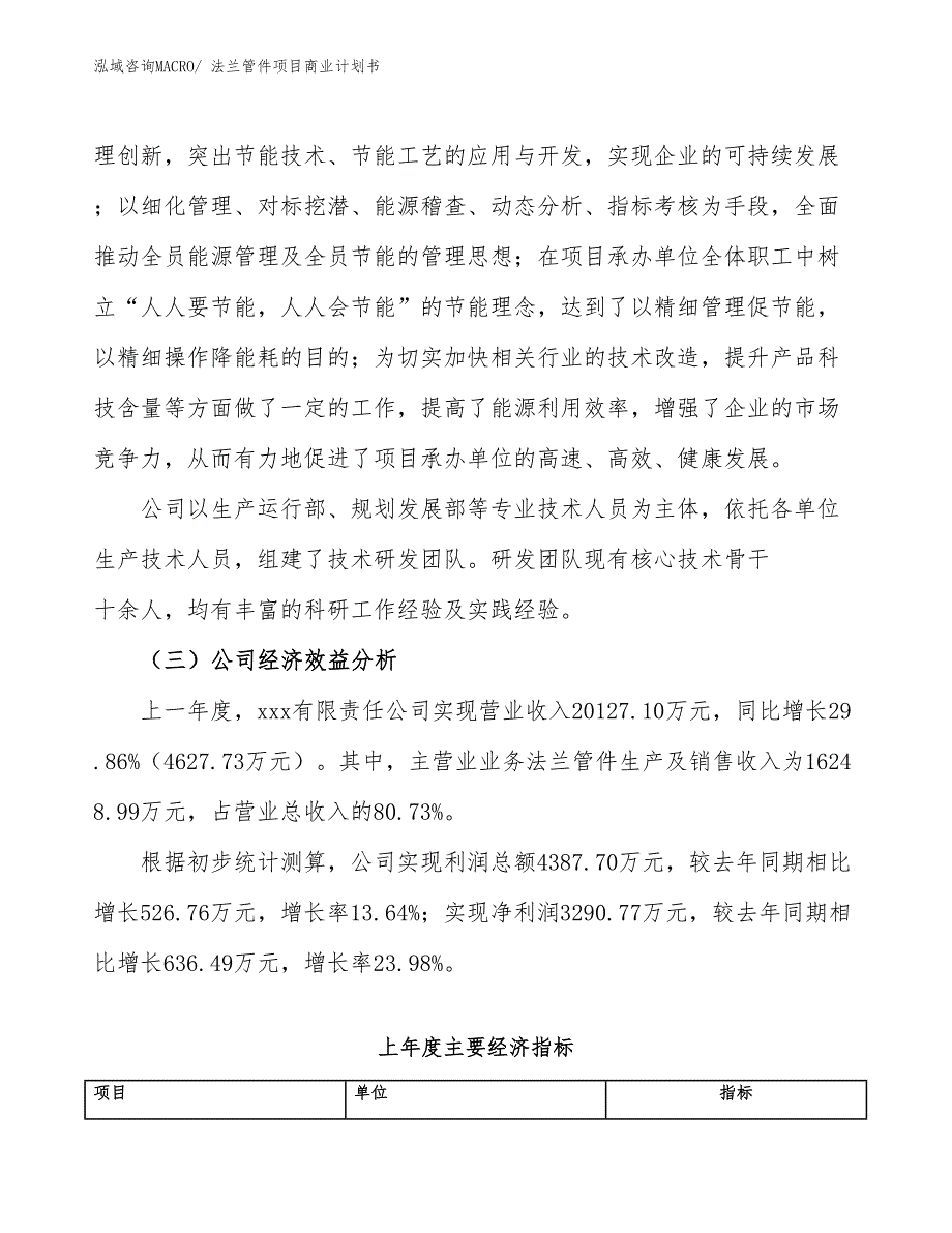 （融资）法兰管件项目商业计划书_第4页