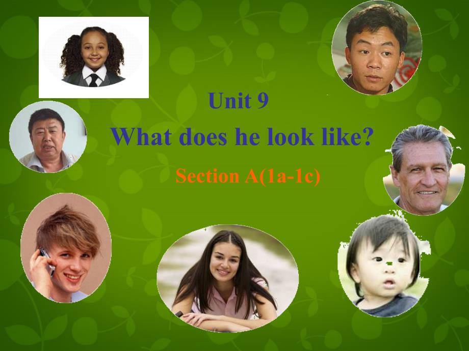 重庆市第七十一中学校七年级英语下册《unit 9 what does he look like a（1a-1c）》课件 （新版）人教新目标版_第2页
