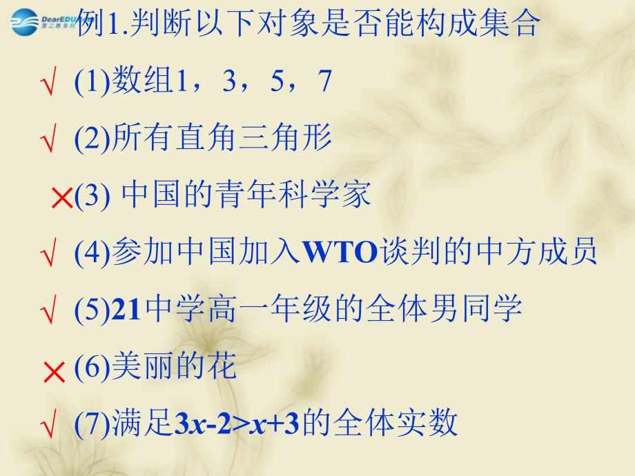 辽宁省沈阳市第二十一中学高中数学 1.1.1集合的概念课件 新人教a版必修1_第3页