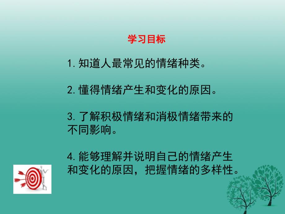 （秋季版）2018年七年级道德与法治下册 2.4.1 青春的情绪教学课件 新人教版_第3页