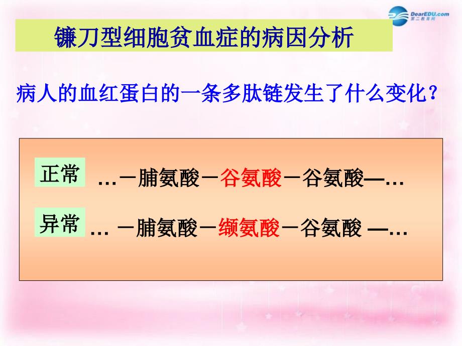 （新课标）高中生物 第5章第1节《基因突变和基因重组》课件23 新人教版必修2_第3页