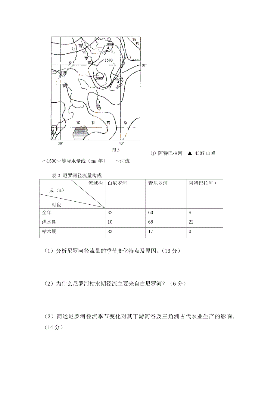 湖南09年-14年高考文综地理真题卷.doc_第3页