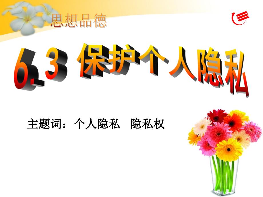 6.3 保护个人隐私 课件1（政治粤教版八年级下册）_第2页