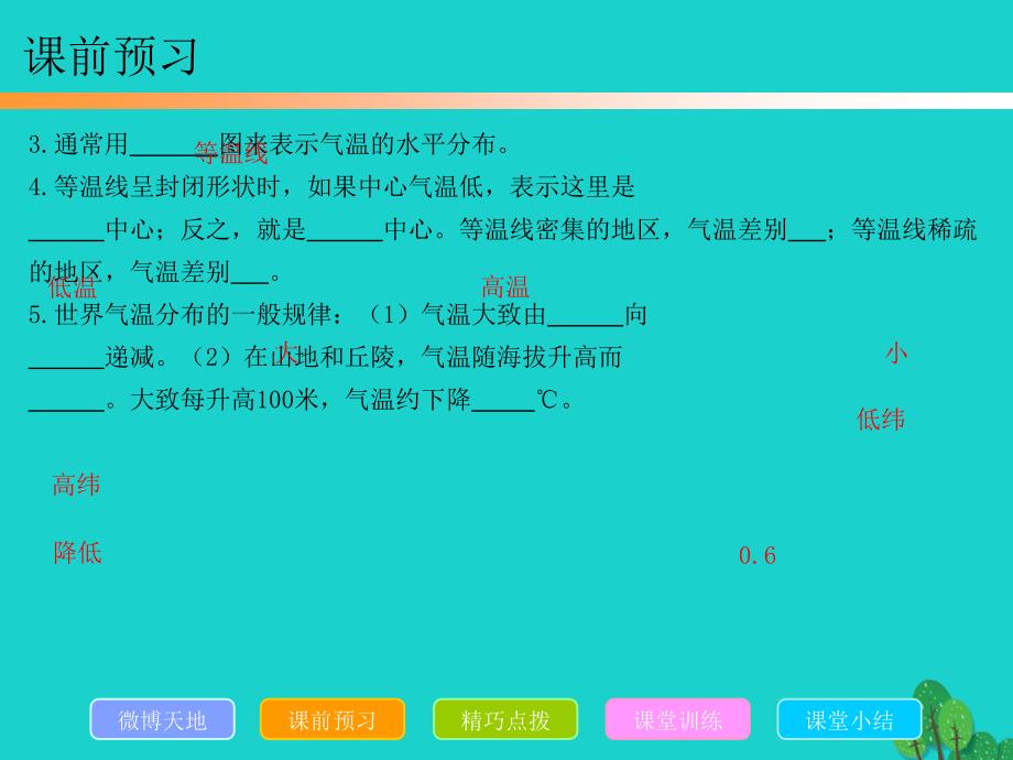 （揭阳专版）2018年秋七年级地理上册 第三章 第二节 气温的变化与分布课件 新人教版_第4页