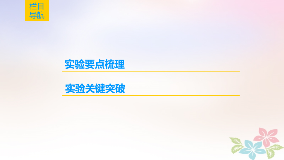 2019届高考物理一轮复习第2章相互作用实验2探究弹力和弹簧伸长的关系课件新人教版_第2页