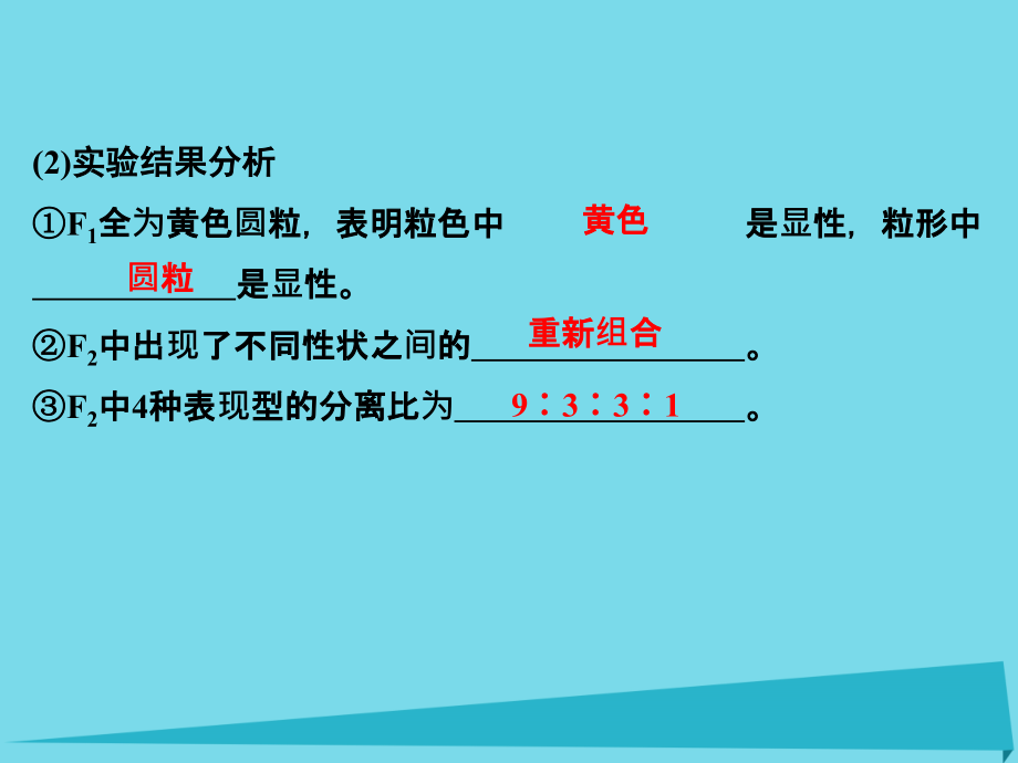 （江苏专用）2018版高考生物一轮复习 第五单元 遗传的基本规律 第15讲 基因的自由组合定律课件_第3页