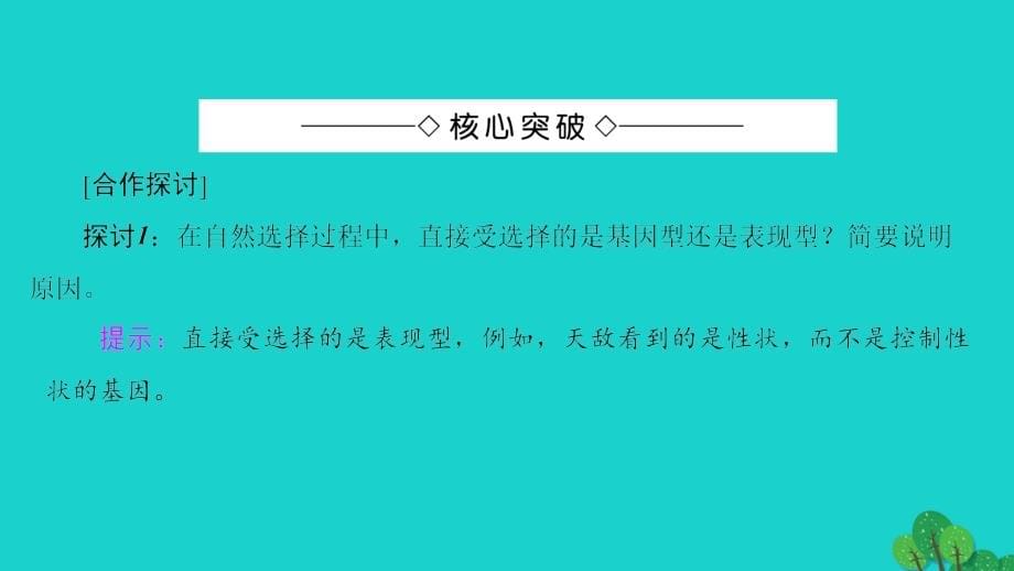 （教师用书）2018-2019版高中生物 第5章 生物的进化 第2节 进化性变化是怎样发生的+3节 探索生物进化的历史课件 浙科版必修2_第5页