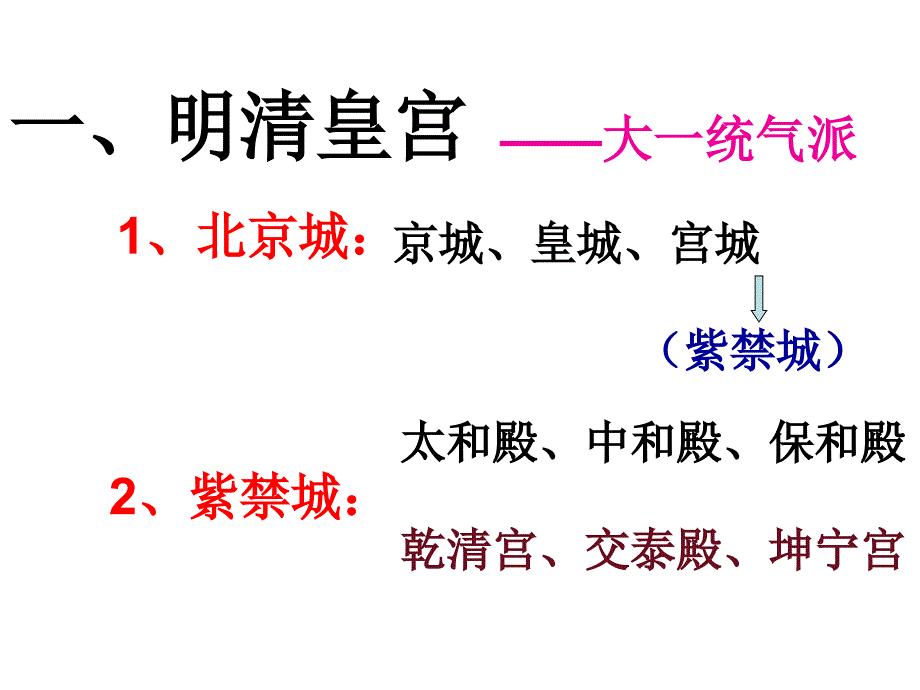 3.21 大一统气派与中华民族的象征 课件（北师大版七年级下）_第3页