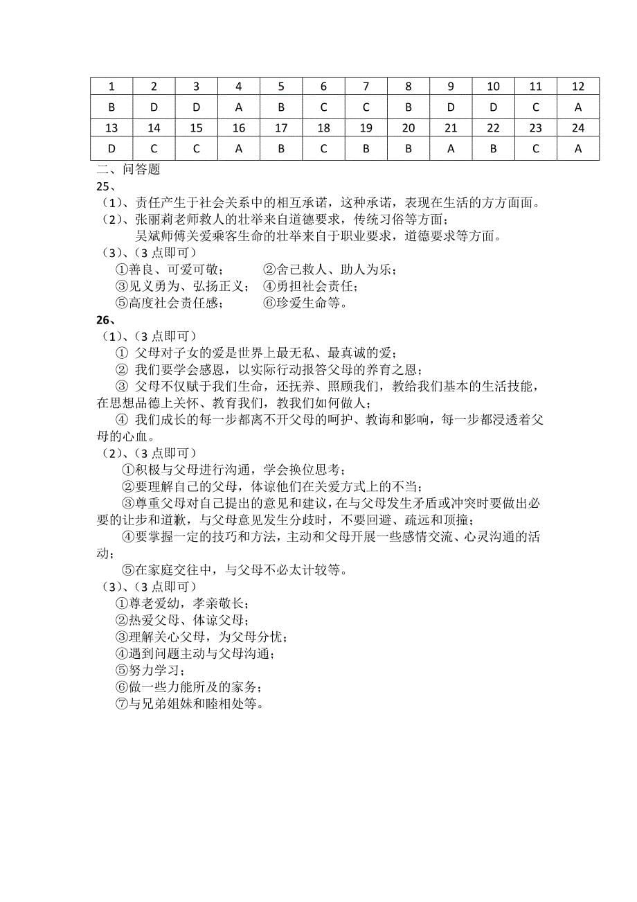 1.3本章复习与测试单元测试5（人教新课标九年级政治全册）_第5页