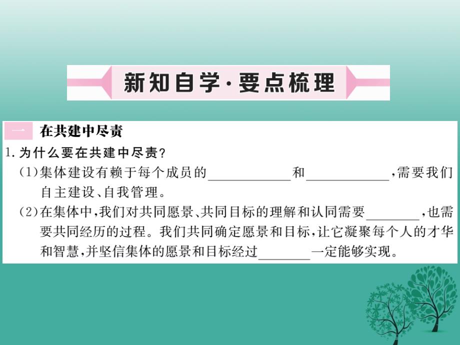 （秋季版）2018年七年级道德与法治下册 3.8.2 我与集体共成长课件 新人教版_第2页