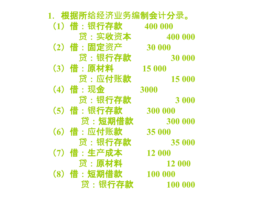 会计基础复习课习题(发生额试算平衡表、银行余额调节表.ppt_第4页