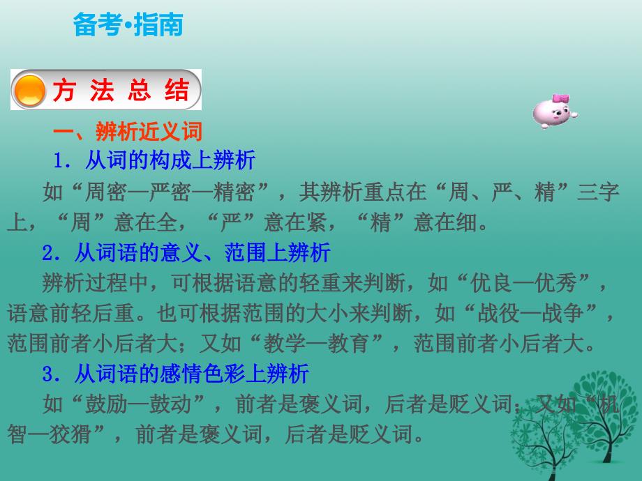 （江西专用）2018中考语文复习 第一部分 语言知识及其运用 专题二 词语运用课件_第3页