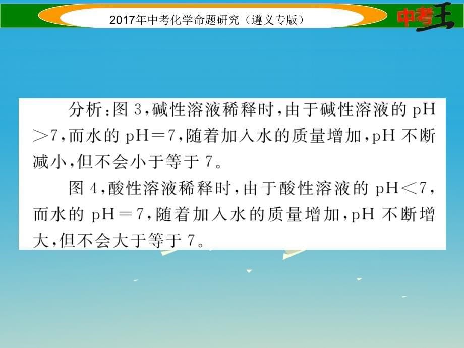 （遵义专版）2018中考化学命题研究 第二编 重点题型突破篇 专题二 坐标曲线、图表题（精讲）课件_第5页