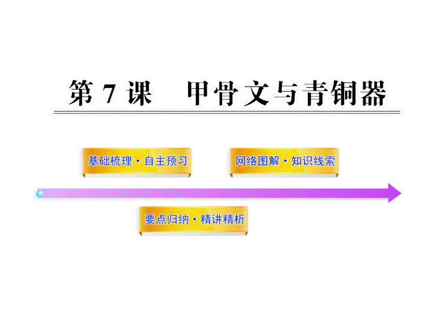 2.7.2 甲骨文与青铜器 课件 岳麓版七年级上册_第1页