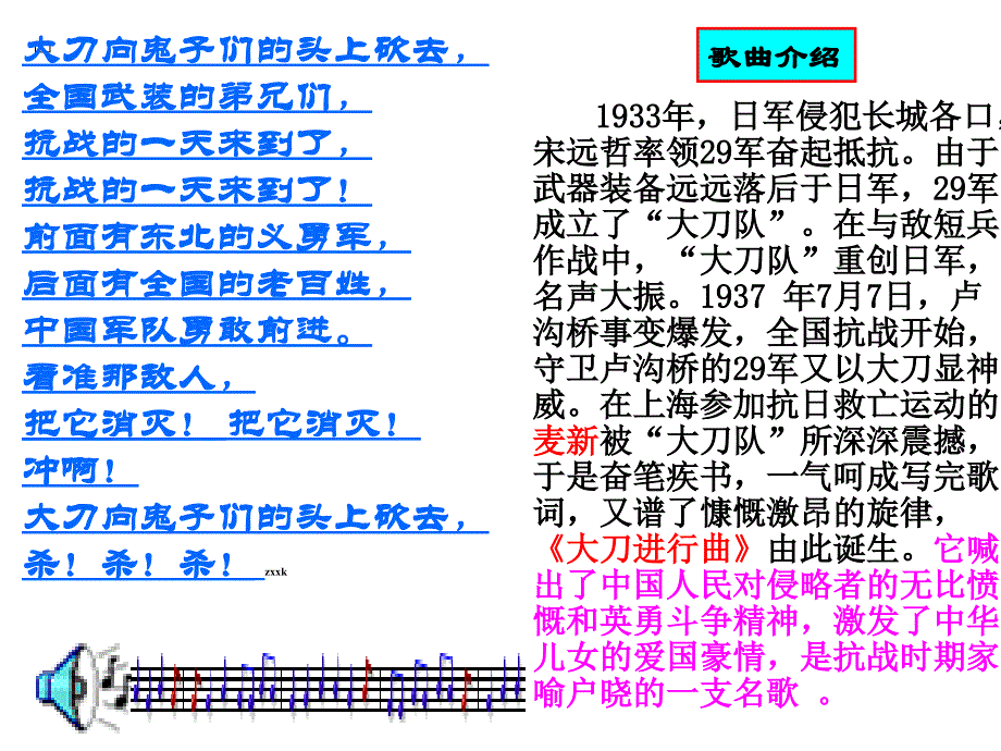 4.2 宁为战死鬼，不作亡国奴”课件4（人教版八年级上册）_第1页