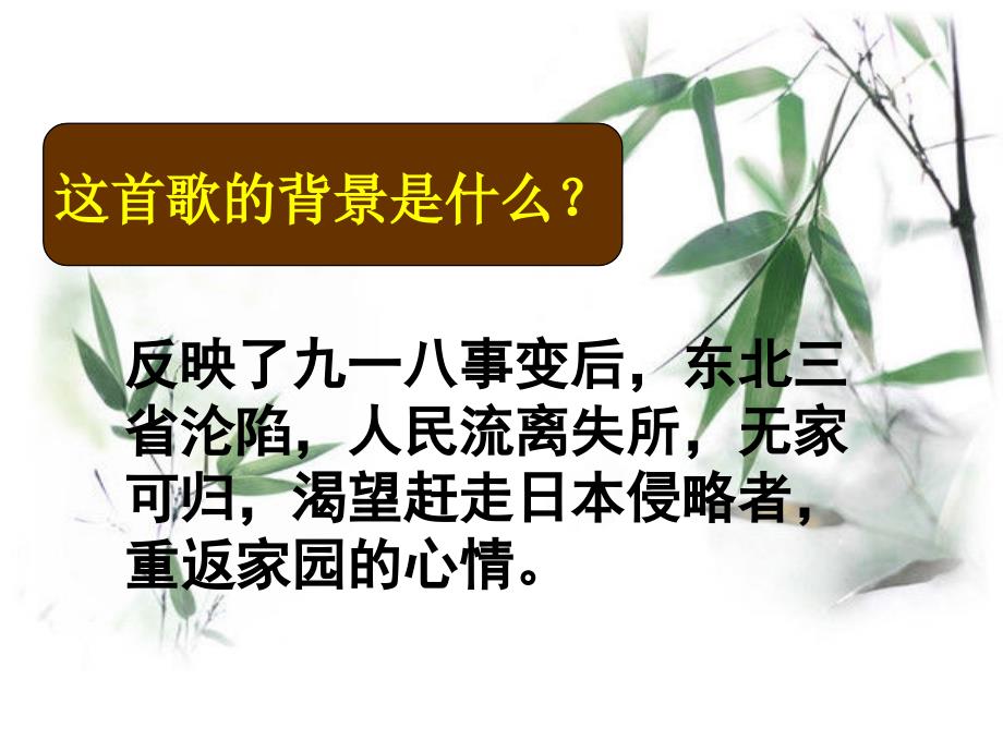 4.14 难忘九一八 课件10（人教版新课标八年级上）_第3页