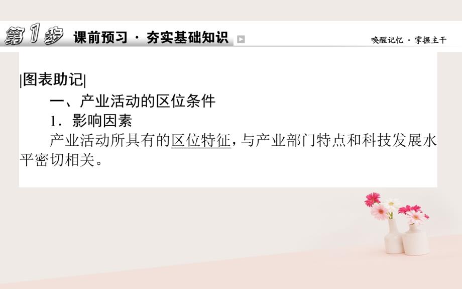 2019年高考地理一轮复习第八章区域产业活动23产业活动的区位条件和地域联系课件湘教版_第2页