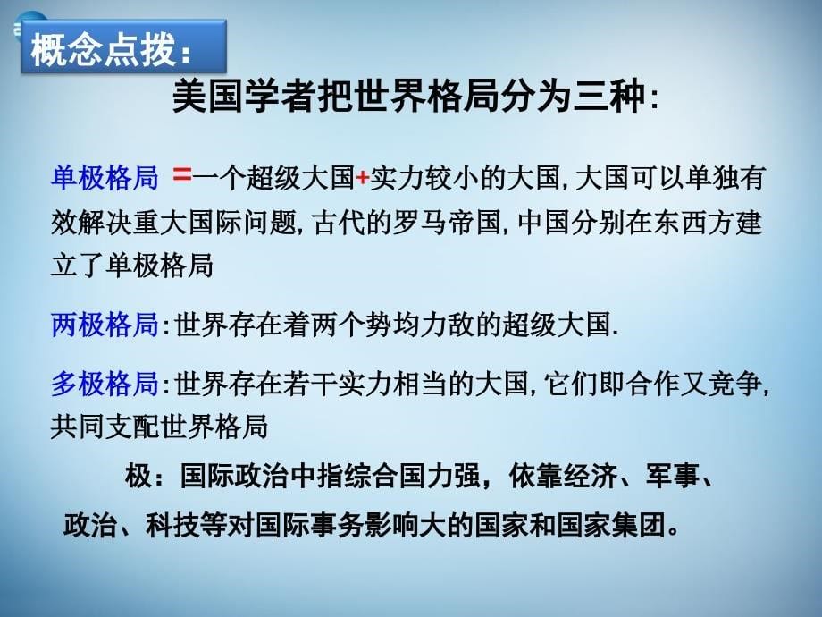 （新课标）高中历史 第8单元第28课 世纪之交的世界格局课件11 新人教版必修1_第5页