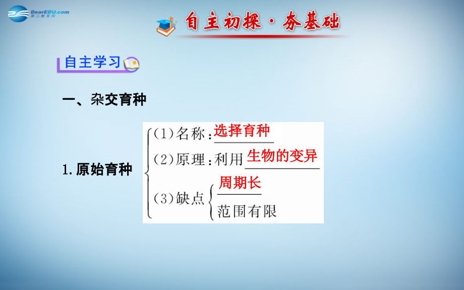 （新课标）高中生物 6.1杂交育种与诱变育种课件32_第2页