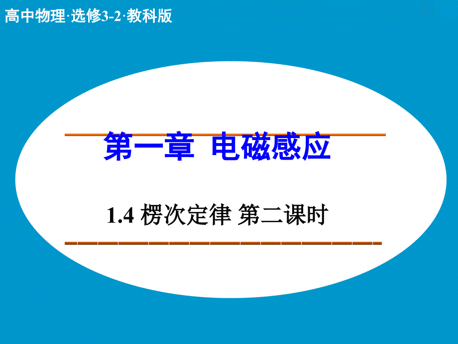 （新课标）2018-2019学年高中物理 1.4 楞次定律（第2课时）课件 教科版选修3-2_第1页