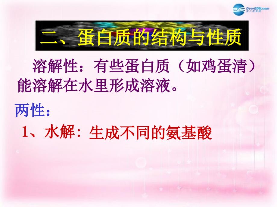 （教师参考）高中化学 4.3.2 蛋白质 酶 核酸1课件 新人教版选修5_第2页