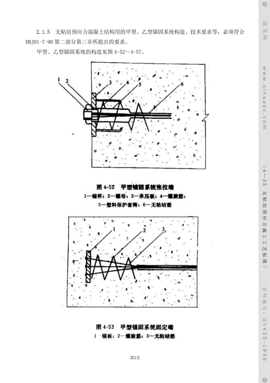 无粘结预应力施工工艺标准GY435-1996.pdf_第2页