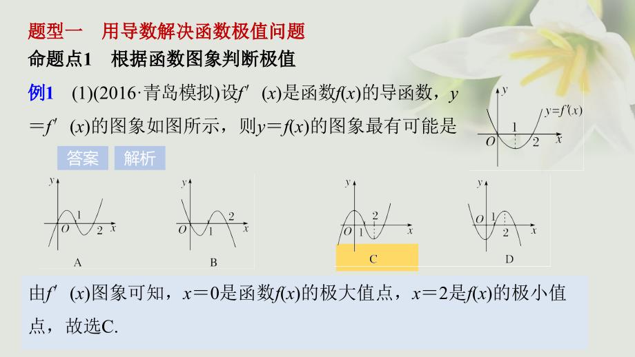 2018版高考数学一轮复习第三章导数及其应用3.2导数的应用第2课时导数与函数的极值、最值课件理_第4页