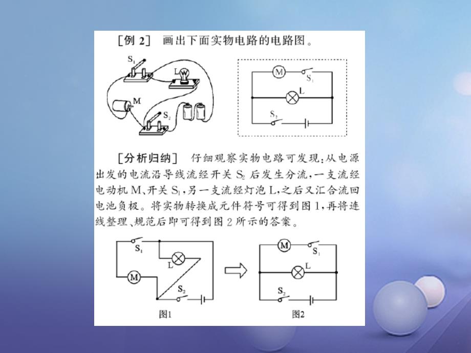 遵义专版2018-2019学年九年级物理全册第十四章了解电路专题训练电路及电路图课件新版沪科版_第4页