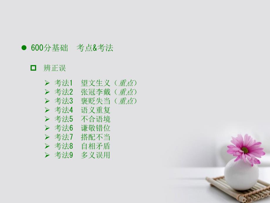 （全国版）2018版高考语文大一轮复习语言文字应用专题1正确使用成语课件_第3页