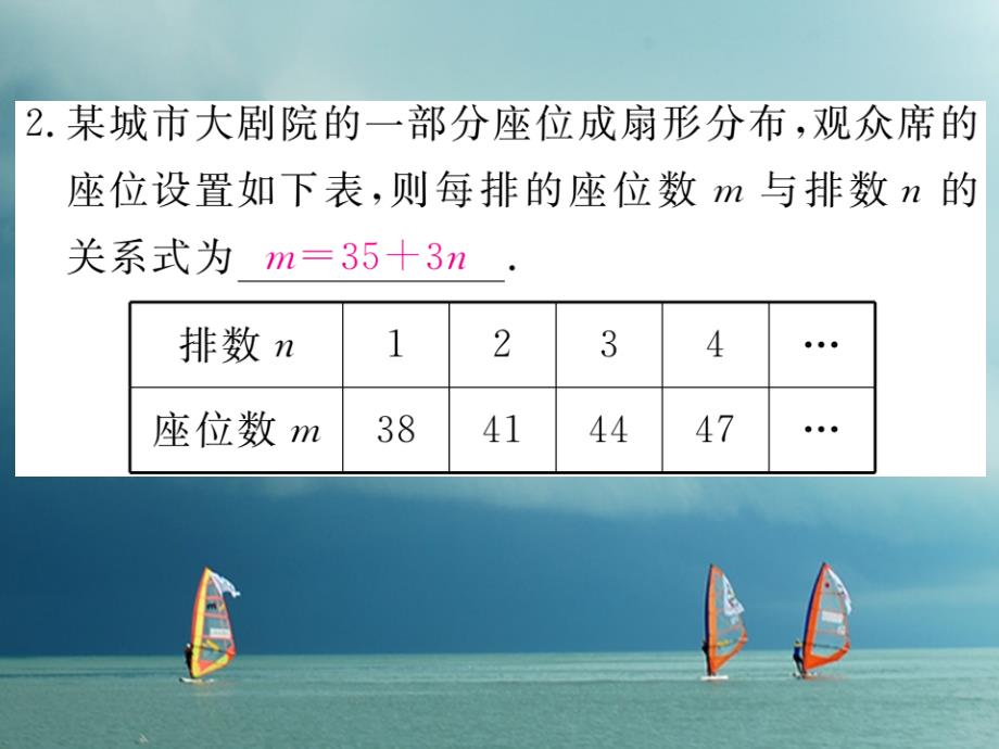 贵州省2019年春八年级数学下册19.1变量与函数19.1.2函数的图象第2课时函数的表示方法作业课件(新版)新人教版_第3页