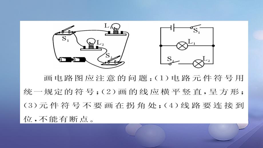 毕节专版2018-2019学年九年级物理全册小专题二连电路画电路图作业课件(新版)新人教版_第3页