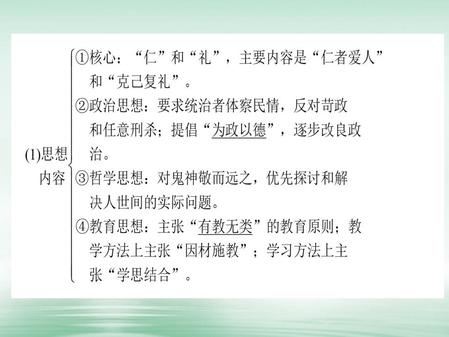 2018高考历史一轮复习构想第十二单元中国古代的思想、科技与文学艺术42孔子、老子与战国时期的百家争鸣课件岳麓版必修3_第4页