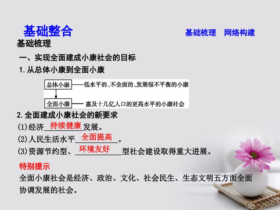 （全国通用版）2018高考政治大一轮复习第四单元发展社会主义市场经济第十课科学发展观和小康社会的经济建设课件新人教版必修1_第3页