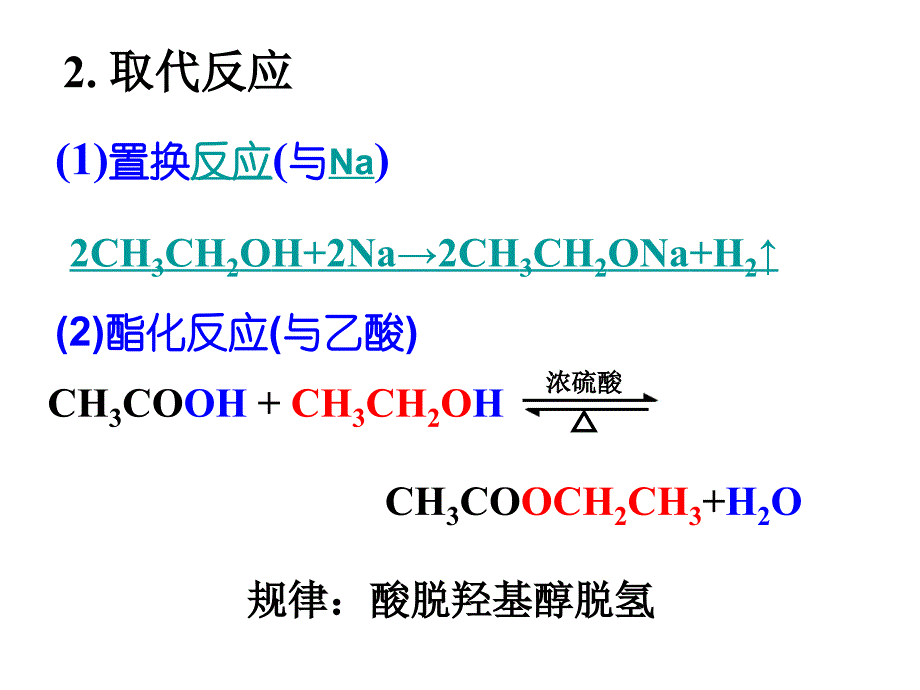 化学选修5第三章方程式总结笔记_第2页
