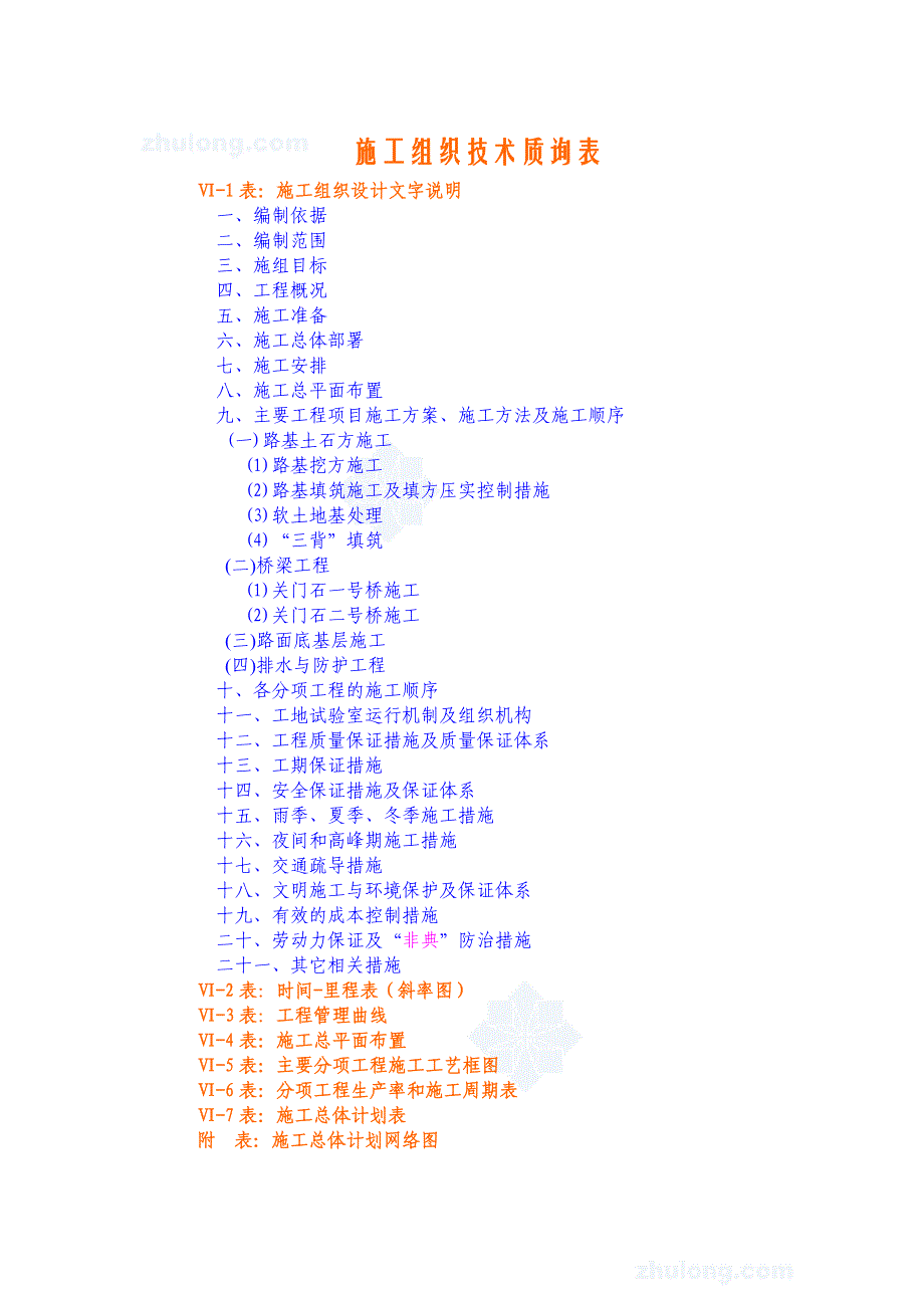 省道203线某段二级公路改建工程(投标)施工组织设计_第2页