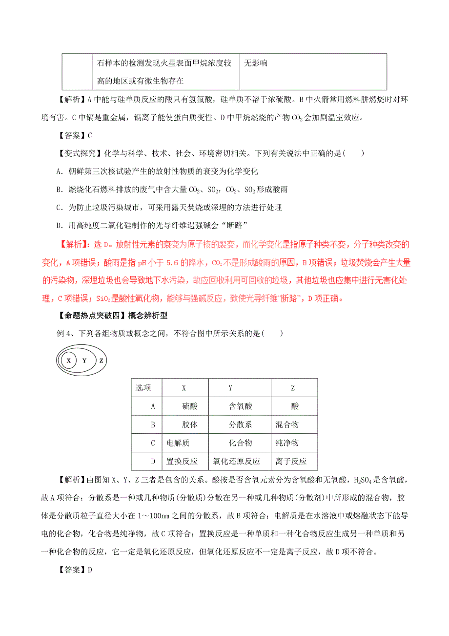 2017年高考化学考点解读+命题热点突破专题18选择题解题方法与技巧_第3页