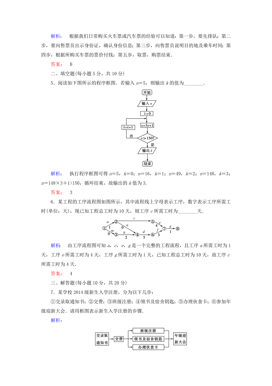 2016-2017学年高中数学第四章框图4.1流程图高效测评新人教a版选修_第2页