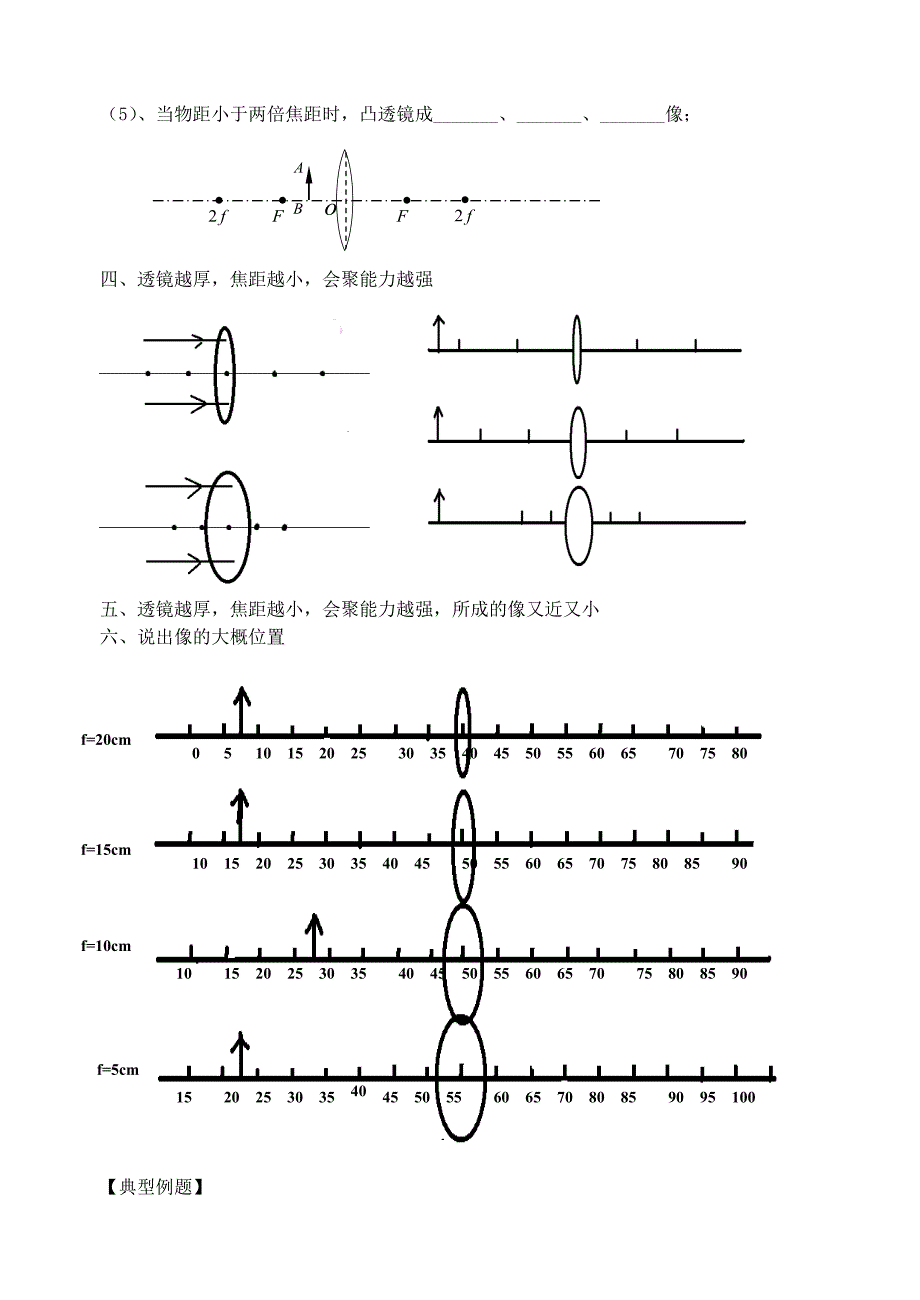 八年级物理上册 4.3 探究凸透镜成像的规律练习题 苏科版_第2页