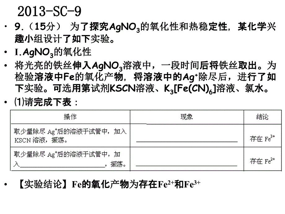 2013四川高考-化学试卷分析_第4页