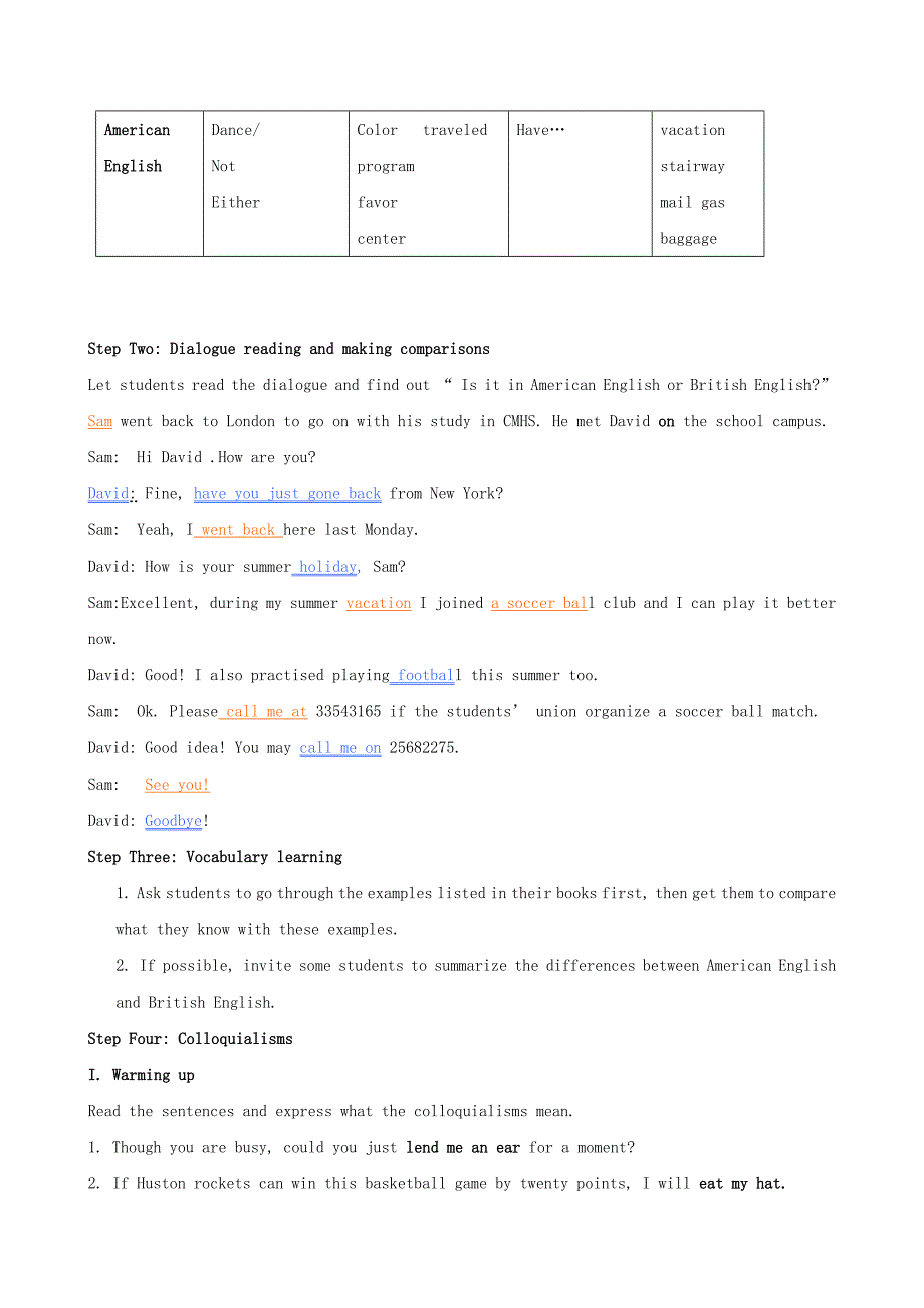 2015年高中英语 unit2 growing pains word power教案 牛津译林版必修1_第2页